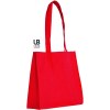 Sac shopping 80grs non tissé avec soufflets