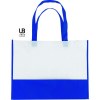 Sac shopping bi-couleur 80grs non tissé avec soufflets