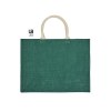Sac shopping en jutes couleurs avec anses rondes