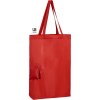 Sac pliable t-bottom 190t polyester avec poche zippée