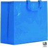 Sac shopping 120grs pp tissé laminé avec anses courtes
