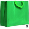 Sac shopping 120grs pp tissé laminé avec anses courtes