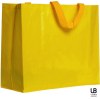 Sac shopping 120grs pp tissé laminé avec anses courtes