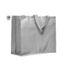 Sac shopping 120grs pp tissé laminé avec anses courtes