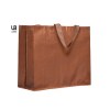 Sac shopping 120grs pp tissé laminé avec anses courtes