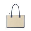 Sac shopping 340grs coton canvas laminé avec fond rigide amovible