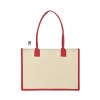 Sac shopping 340grs coton canvas laminé avec fond rigide amovible
