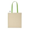 Tote bag 220grs coton avec anses colorées