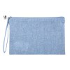 Pochette zippée 150grs coton recyclé