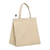 Tote bag 220grs coton avec soufflets et bouton pression : siena