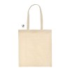 Tote bag 130grs coton une face pleine/une face filet coton : corfu