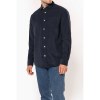 Chemise manches longues en velours homme