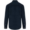 Chemise manches longues en velours homme