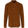 Chemise manches longues en velours homme