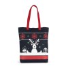 Sac shopping avec motifs de Noël