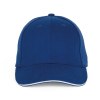 Casquette Baseball avec sandwich - 6 panneaux