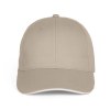 Casquette Baseball avec sandwich - 6 panneaux