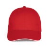 Casquette Baseball avec sandwich - 6 panneaux
