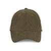 Casquette en velours - 6 panneaux