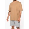 T-shirt unisexe oversize manches courtes