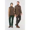 Bodywarmer polaire avec intérieur sherpa unisexe
