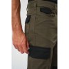 Pantalon de travail bicolore homme