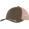 Casquette retro trucker bicolore