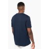 T-shirt slub écoresponsable col rond manches courtes homme