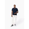 T-shirt slub écoresponsable col rond manches courtes homme