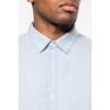 Chemise écoresponsable délavée coton twill homme