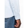 Chemise écoresponsable délavée coton twill homme