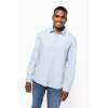 Chemise écoresponsable délavée coton twill homme