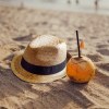 Chapeau paille dorée DOULOS