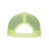 Casquette style trucker fluo