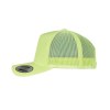 Casquette style trucker fluo
