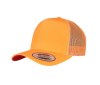 Casquette style trucker fluo