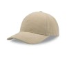 Casquette 6 pans en corduroy recyclé