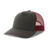 Casquette rapper en polyester canvas recyclé