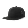 Casquette rapper en polyester canvas recyclé