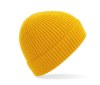 Bonnet en maille côtelée