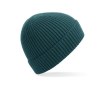 Bonnet en maille côtelée