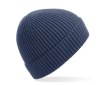 Bonnet en maille côtelée