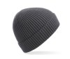 Bonnet en maille côtelée