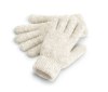 Gants en maille côtelée