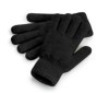 Gants en maille côtelée