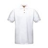 Polo avec boutons contrastés