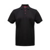 Polo avec boutons contrastés
