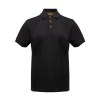 Polo avec boutons contrastés