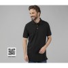 Polo avec boutons contrastés