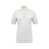 Polo femme boutons contrastés